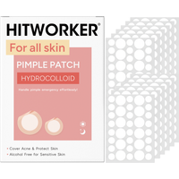 Water colloid acne patch, alcohol free, mild and non irritating, high-quality salicylic acid and tea tree oil acne patch