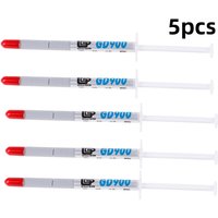 1/5pcs GD900 CPU Cooler Thermal Grease Paste CPU VGA LED LCD Cooling Fan Heatsink