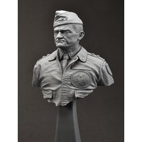 Resin soldier 1/9 ancient FANTASY soldier OFFICER BUST Model Unassambled Unpainted Figure Building Kit