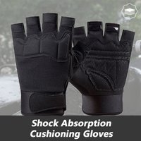 Half finger anti slip gloves advanced gloves suitable for cycling hiking training outdoor sports