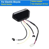 LCD Display Meter Control Panel Electric Bike 48V 60V 72V Odometer Speedmeter Screen for Electric Scooter Dashboard Replace Part