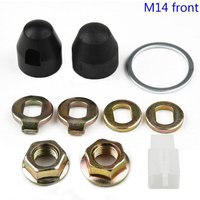 AliExpress ALLTOO E-Bike Hub Motor Axle M12/M14 Lock Nut & Lock Washer & Spacer & Nut Cover 12/14mm Shaft 500W-5000W Motors Electric Bicycle Parts