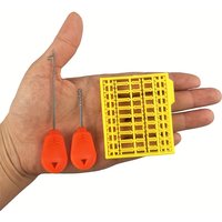 YOTO Carp Fishing Baiting Tool Kit -Carp Fishing Baiting Tool Set with Boilie Drill, Stringer Needle and Bait Strip Boards for H