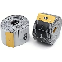 1/2pcs-150cm/60" Body Measuring Ruler Sewing Tailor Tape Measure Centimeter Meter Sewing Measuring Tape Soft tape tape