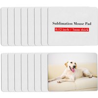 8pcs Sublimation Mouse Pad Blank Mousepad For Sublimation Transfer Heat Press Printing Crafts Non Slip