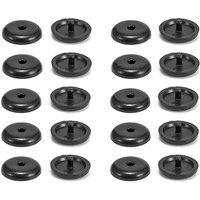 10 PCS Car Safety Seatbelt Stopper Buckle Auto Seat Belt Spacing Limit Stop Plastic Anti-slip Button Retainer Rivet Stud Clips