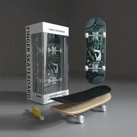 Toy Finger Skateboards Hobbies Novelty Anti Stress Sensory Fingerboard Toys Mini Funny Gift For Kids Boy 2025 New