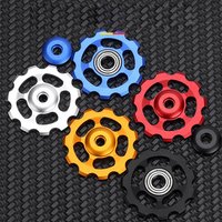 Aluminum Alloy Bike Bearing Jockey- Bicycle Rear Derailleur Pulley Wheel 11T MTB Road Bicycle Parts