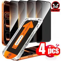 1-4PCS Privacy Dust Free For Xiaomi Poco X7 Pro Screen Protector For Xiaomi F7 Pro F7 Anti-Spy Easy Installation Tempered Glass