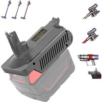 For Milwaukee 18V Lithium Batteries MIL18V10 Battery Adapter Converter Compatible with For Dyson V10 Animal Hair Vacuum Cleaner