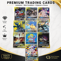 Anime Collectible Cards Tag Team GX 10PCS Set Umbreon & Darkrai Gengar & Mimikyu Holo Foil Rare Collectible Trading Cards Gift