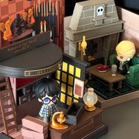 New Harry Potter X11 New Chibi Version Blind Box Mystery Box Movie Scene Assembly Room Ornament Collectible Kids Birthday Gifts