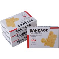 100pcs/set Baby Bandage Waterproof Breathable Adhesive Plaster Hemostasis Wound Sticker Dressing Band Aid Banditas for Children