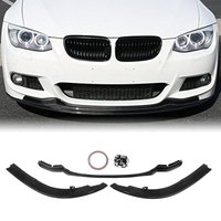 Front Bumper Spoiler Lip For BMW 3 Series E92 E93 325i 328i 335i LCI 2010-2013 2-Door M Sport Car Lower Splitter Protector Blade