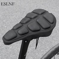 ESLNF Comfortable EVA Bike Seat Cover Blcak Thickene Sponge Pad Bicycles Saddle Covers Bike Accessories Bike Seat Cushion Cover