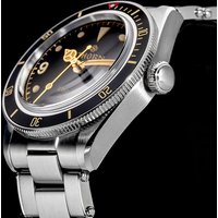 THORN Men Automatic Watch 38.8mm Mechanical Wristwatch Dive 200M Waterproof C3 Luminous Sapphire NH35 Unidirection Ceramic Bezel