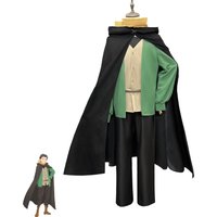 Anime Re:zero Natsuki Subaru Cosplay Costume Black Cloak Vest T-shirt Pants Scarf Glove Set Christmas Halloween Party Clothing