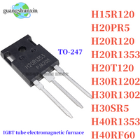 10PCS H15R120 H20PR5 H20R120 H20R1353 H20T120 H30R1202 H30R1302 H30SR5 H40R1353 H40RF60 TO-247 H30PR5 H30R1103 H40T60