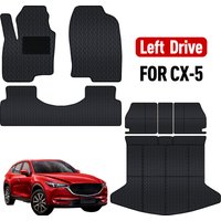 Custom Car Floor Mats For Mazda CX5 CX 5 CX-5 2017 2018 2019 2020 2021 2023 Waterproof Non-slip Protector Accessories parts