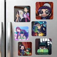Anime A-The Apothecary Diaries Refrigerator Magnet Square Stickers - Can Be Used To Personalize Home Decoration Are Ideal Gifts.