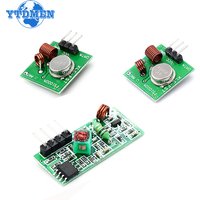 433Mhz 315MHZ RF Wireless Transmitter and Receiver Module Kit DC 5V for Arduino/ARM/MCU WL Diy 315MHZ/433MHZ Wireless Module