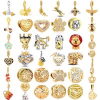 2026 New Golden Series Prince Firefly Lion Pendant Bead Suitable For Original Bracelets DIY Accessories High Charm Jewelry Gifts