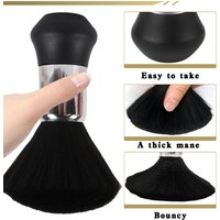 Soft Nylon Large Barber Brush, Face & Neck Cleaning Duster for Hair Cutting, Professional Salon Tool
