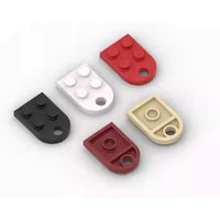 20pcs MOC parti 3176 piastra speciale 3x2 con foro mattoni compatibili blocchi fai da te particelle bambini Puzzle cervello gioc