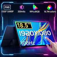 VCHANCE 18.5'' FHD Portable Monitor Touchscreen 1920x1080p 100Hz 99%sRGB Gaming Display for Switch PS5 Xbox Laptop Phone Macbook