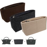 1-5PCS Lightweight Felt Insert Liner Purse Organiser Pouch Handbag Tote Bag Internal Bag Support Portable Makeup Organiser