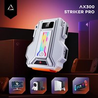 Aimzenix STRIKER PRO AX300 K&M Game Adapter for PS4, PS3, ONE,X360, XSS, XSX, N-Switch, Supports 3.5mm Headphones, App
