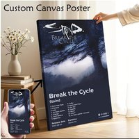 AliExpress NONE Staind - Break the Cycle Album Cover Poster Customizable Printed Canvas Painting for Pictures Wall Art Aesthetic Decoration Room