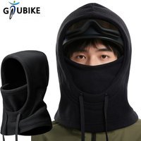 AliExpress NONE GTUBIKE Winter Warm Hooded Hat Windproof Thickened Polar Fleece Ski Cycling Neck Cover Mask Thermal Outdoor Sports Head Cover