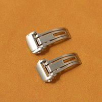18mm New High Quality Watch Buckle for Longines Conquest Yuedong Time Double Press Folding Buckle Watch Clasp