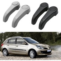 2pcs Black Plastic Car Seat Adjustment Handle Fit for Renault Clio MK2 Twingo MK1 1998-2007 7701470827 7701205708 7701209658