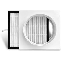 For PVC And PE Pipes Inline Ducting Box Ventilation Pre- Filter High-Efficiency Duct Air Filter HEPA Duct Air Filter