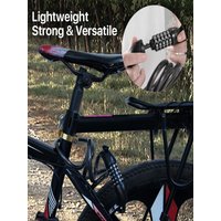 AliExpress DOMEN Bicycle Lock Anti-theft 5 Digit Password Lock Bike Portable Security Steel Chain Lock Motorcycle Waterproof Ring Lock