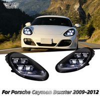 Car LED Headlight For Porsche Cayman Boxster 987.2 2009 - 2012 DRL Brake Turn Signal Lamp Assemblies Auto lighting
