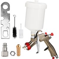 R500 LVLP Spritzpistole Airbrush Autolackierpistole. 1,3 mm hochwertige 600 cc Spritzpistole