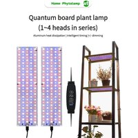 LED Plant Grow Light Quantum Board Full Spectrum USB Panel Lamp for Indoor Greenhouse Nursery Hydroponic Succulent Seedling Use