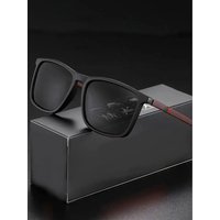 AliExpress Hindfield 2pcs Luxury Square Vintage Polarized Cycling Sunglasses Men Women Fashion Travel Driving Fishing Sun Glasses Male Eyewear UV400