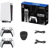 4K 3D PS 5 Video Game Console 128GB 2.4G Wireless Controller Android M5 Retro Classic Game Console 15000/20000 Games