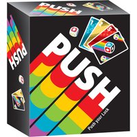 Push Card Game Strategy Board Game for Adults and Teens Family Fun for 2 to 6 Players Age 8 Years Up