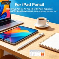 New For iPad Pencil Stylus Pen for Air Pro M3 with Palm Rejection and Tilt Sensitivity for iPad 11 A16 7/8/9/10/11th mini 5 6 7