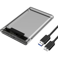 UTHAI G06 USB3.0 HDD Enclosure 2.5inch Serial Port SATA SSD Hard Drive Case Support 6TB Transparent Mobile External HDD Case