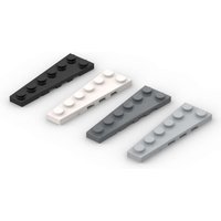 MOC 10PCS Puzzle Particle 78443 Wedge Building Blocks Kit Plate 2x6 Left Bricks House Toy Children Birthday Gifts Dropshipping