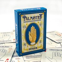 New Palmistry Game Cards 56pcs Fortune Telling Divination Poker Playing Cards Playing Cards Play Card Game Self-discovery Tool