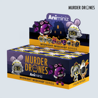 Hot Genuine Glitch Murder Drones Midnight Mischief Series Blind Box Mini Cyn Uzi Khan Figure Mystery Toy Birthday Surprise Gift