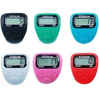New Finger Counter LCD Electric Digital Display With Light Tally Counter Mini Shape Finger Counter Mini Stitch Counter