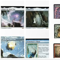 TCG proxy Magical Cards Game Black Top Quality Proxy Playing Cards Mithril Coat talent Board Game Trading Cards Proxy